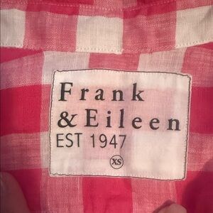 Frank & Eileen Vibrant Red Plaid Shirt